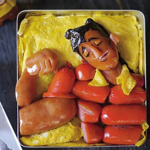 Unik Makanan Kemiripan Kartun